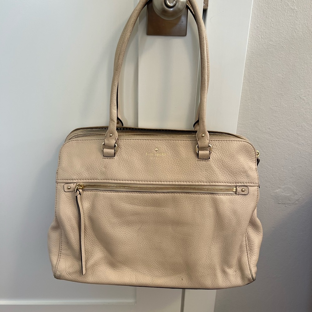 Kate Spade double zip work tote